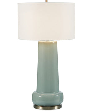 Claudin Aqua Blue Table Lamp
