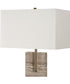 Turning Point Travertine Table Lamp