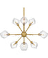 Salvador 9-light Chandelier Brushed Gold