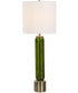 Aspis Green Glass Table Lamp