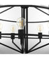 Tobin 5-light Pendant Matte Black