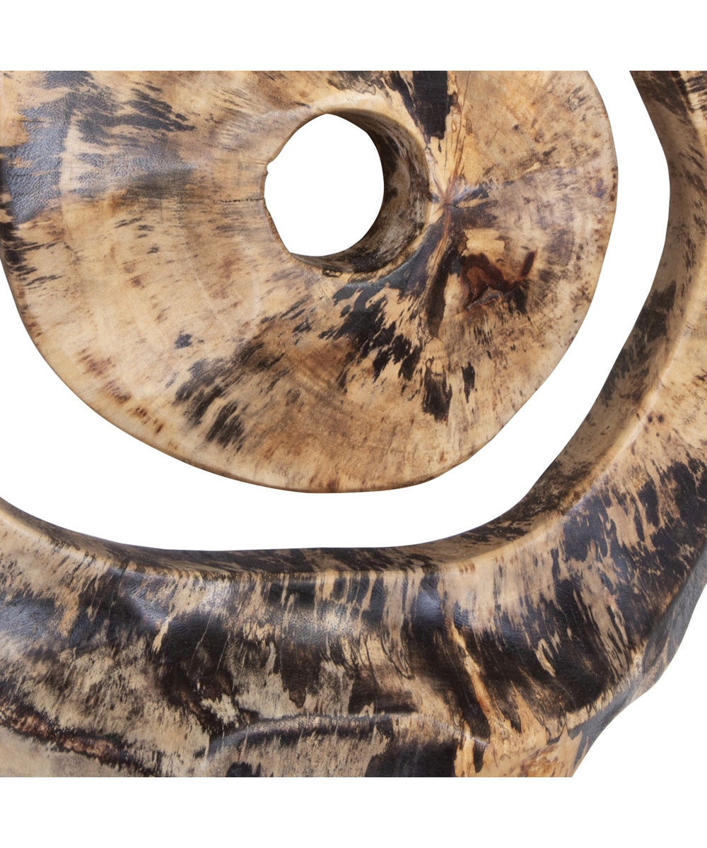 Corkscrew Wood Wall Decor Set/9