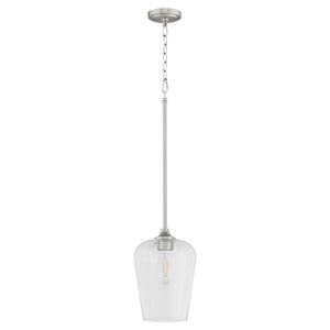 Raymond 1-light Pendant Satin Nickel