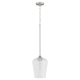 Raymond 1-light Pendant Satin Nickel