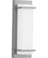 Z-1080 LED 1-Light Small LED Outdoor Sconce Metallic Gray
