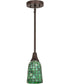 5" Wide Terra Esmeralda Mini Pendant