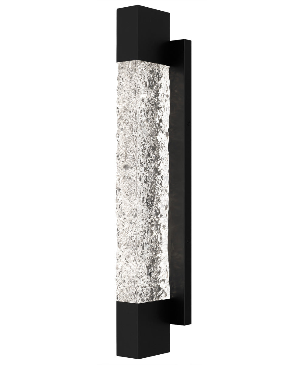 Solace Large Outdoor Wall Light  Coastal Armour Aluminum Matte Black