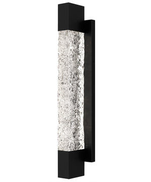 Solace Large Outdoor Wall Light  Coastal Armour Aluminum Matte Black