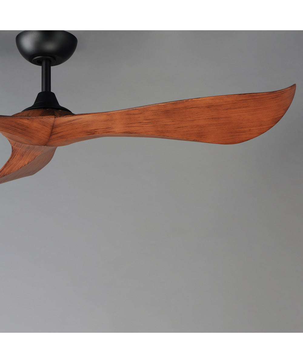 Keanu 56 inch Indoor/Outdoor Fan Black / Walnut