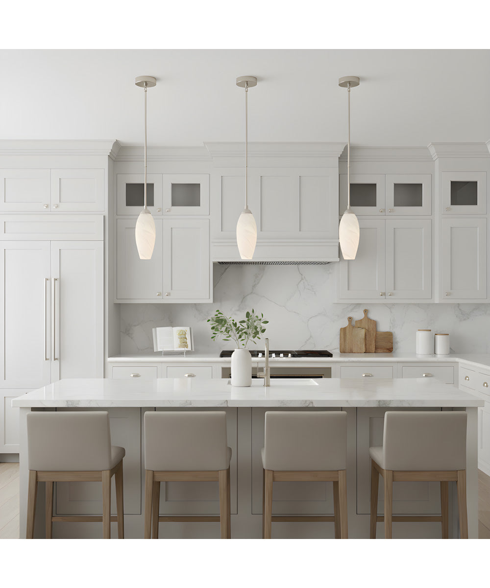 Burnett Mini Pendant Brushed Nickel