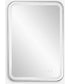 Crofton Lighted Nickel Vanity Mirror