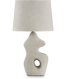 Chadrich Paper Table Lamp Set of 2 Antique Beige