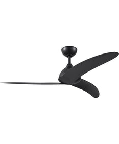 Nirra 52-in. 3-Blade Modern Ceiling Fan Matte Black