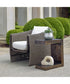 Obra Bronze Outdoor Side Table