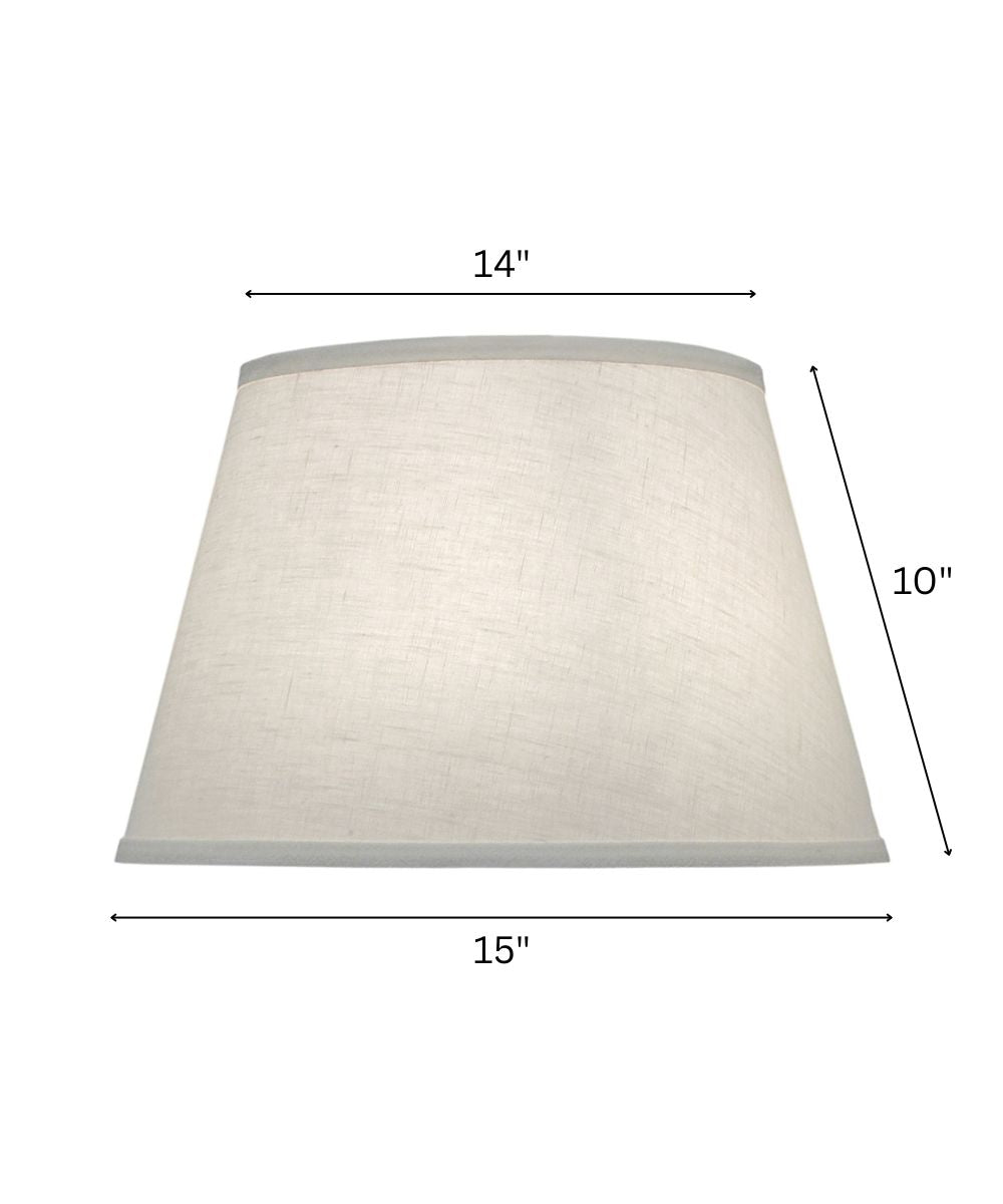 11x17x12 Cream Aberdeen Boillotte Hardback Lampshade
