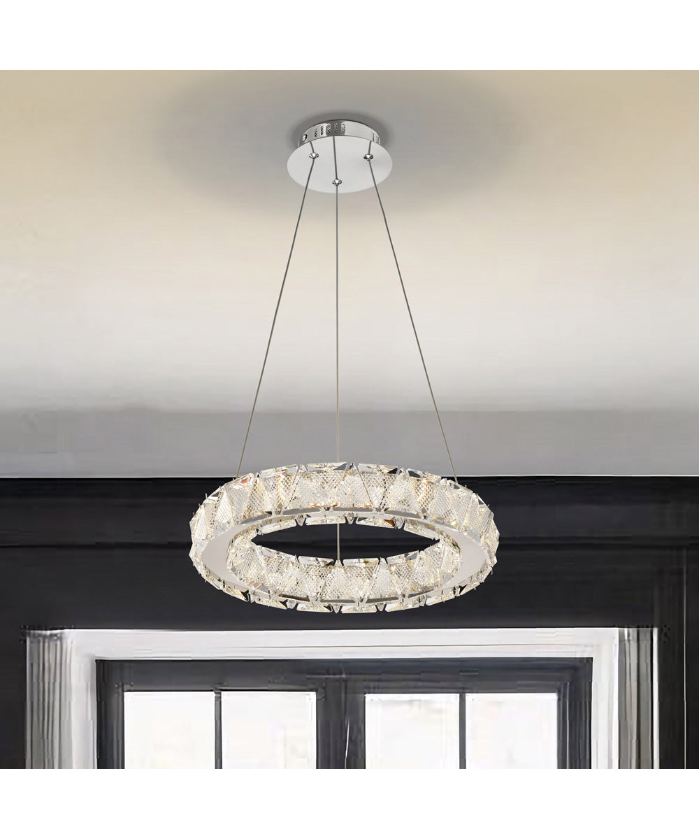 Asher  Pendant Polished Nickel