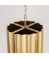 Allegra Small 1-Light Pendant Weathered Brass