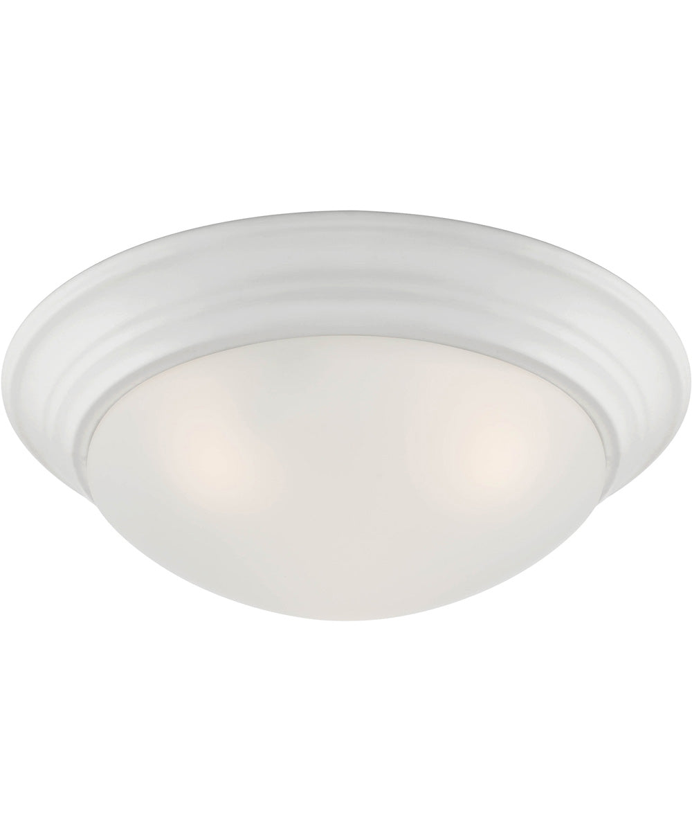 Tap 3 Light Flush Mount Matte White