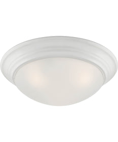 Tap 3 Light Flush Mount Matte White