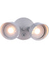 LED Flood 2-Light Outdoor Lighting White