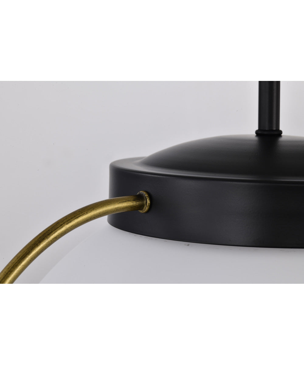 Lakeshore 1-Light Pendant Matte Black