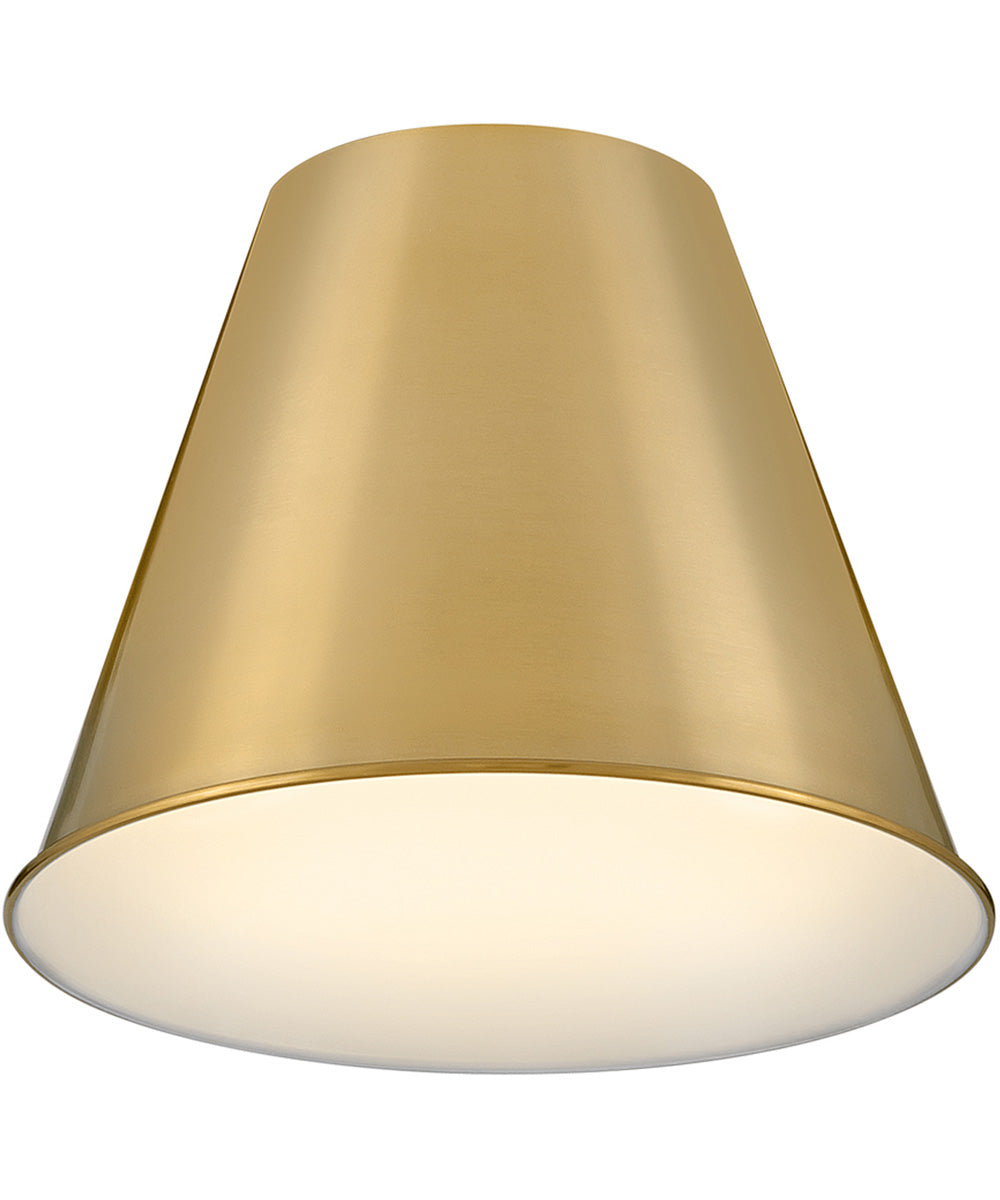 Blake 1-Light Medium Pendant in Lacquered Brass