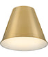 Blake 1-Light Medium Pendant in Lacquered Brass