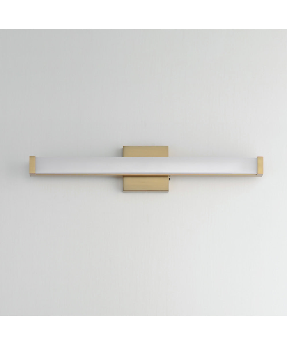 Spec 24 inch LED Bath Vanity 5CCT Natural Aged Brass