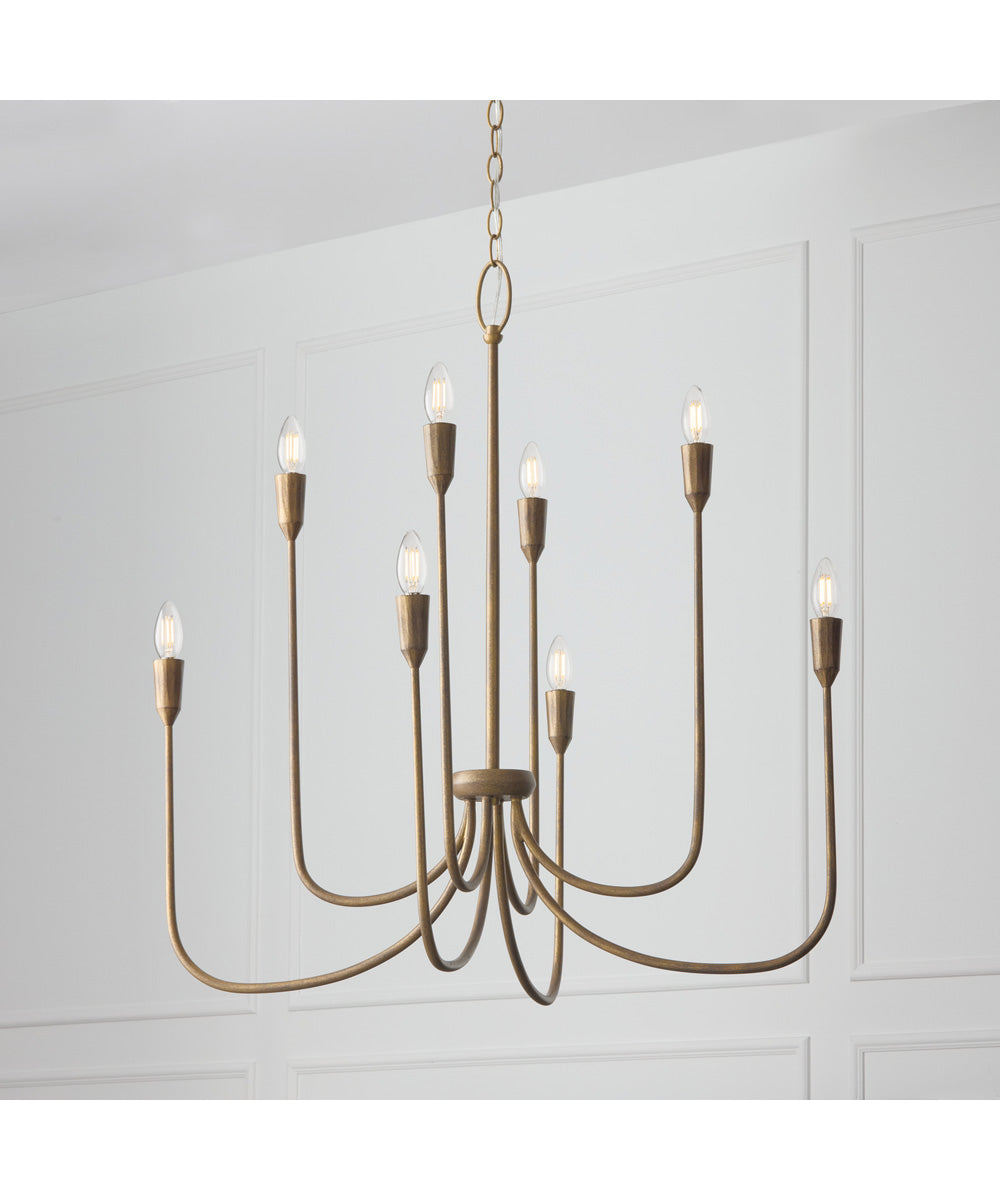 Marley 8-Light Chandelier Mystic Bronze