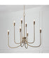 Marley 8-Light Chandelier Mystic Bronze