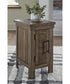 Moriville Chair Side End Table Grayish Brown