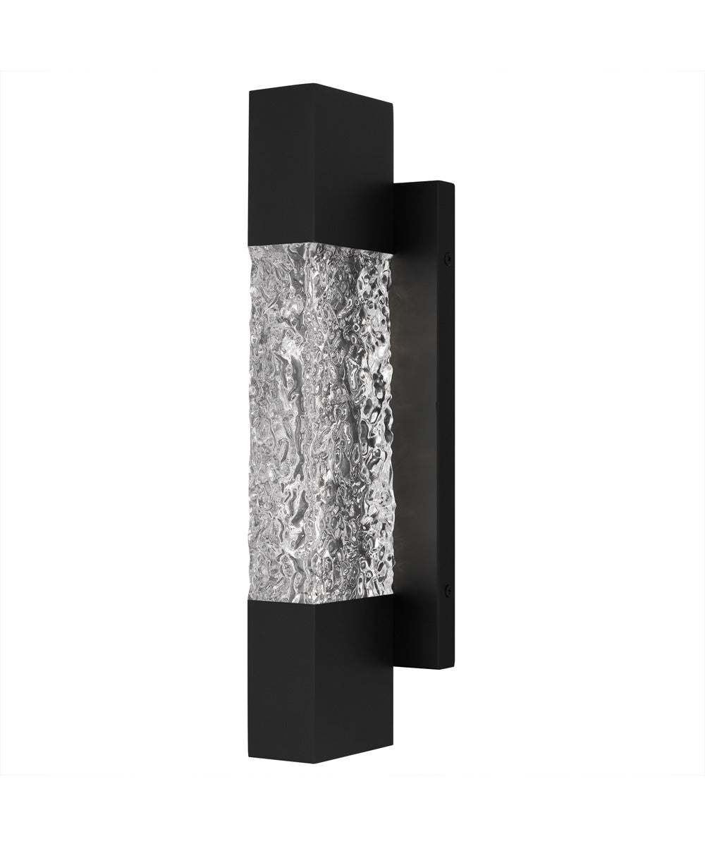 Solace Medium Outdoor Wall Light  Coastal Armour Aluminum Matte Black