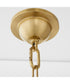 Prestige 4-light Pendant Aged Brass