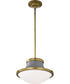 Lafayette 1-Light Pendant Matte Gray