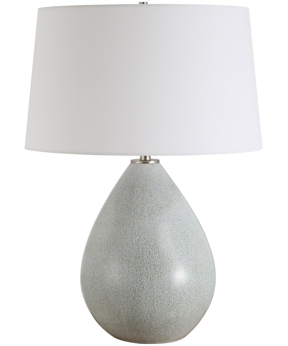 Moray Gray Glaze Table Lamp