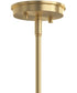Reines 6-Light Large Chandelier Brushed Gold