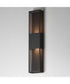 Grate 30 inch LED Outdoor Wall Sconce Architectural Bronze