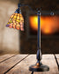De Anaza 24 Inch  Tall Handmade Tiffany Desk Lamp