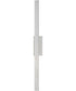 Alumilux Line 5CCT 51 inch LED Outdoor Wall Sconce Satin Aluminum