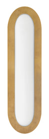 Emme LED-Light Large LED Vanity in Heritage Brass