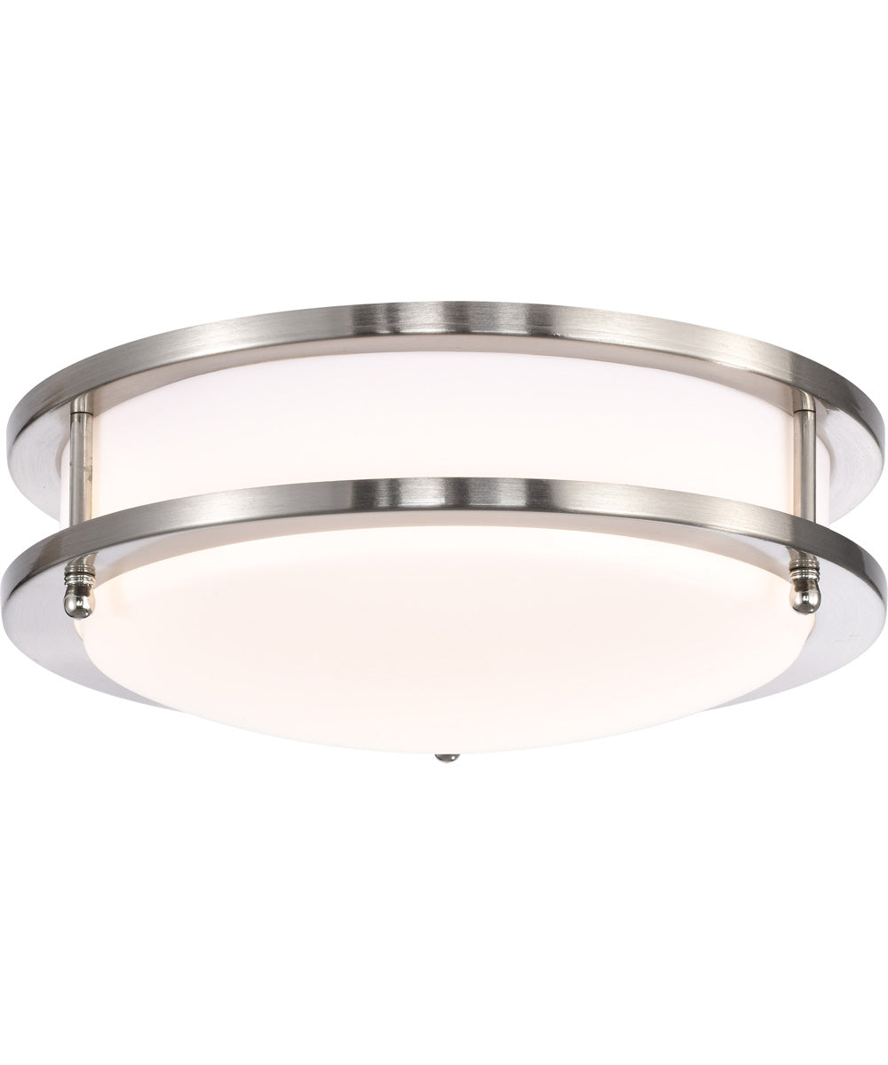 Glamour  Close-to-Ceiling Brushed Nickel