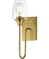 Goblet 1-Light Wall Sconce Natural Aged Brass