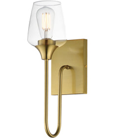 Goblet 1-Light Wall Sconce Natural Aged Brass