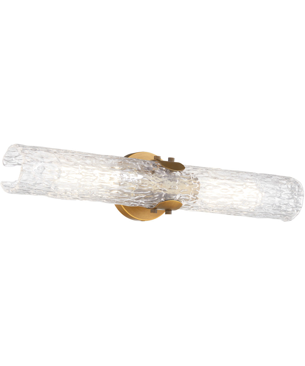Meriam 2-light Sconce Brushed Brass