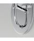 Durham 1-Light Sconce Polished Chrome
