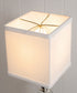 6"W x 7"H Rectangular Drum Lampshade White