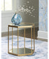 Veerwick Accent Cocktail Table Gold