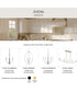 Jheni 4-Light Medium Chandelier Brushed Nickel