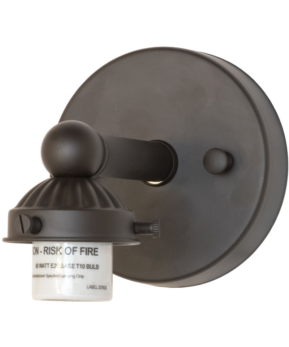 7" Wide Acorn Wall Sconce