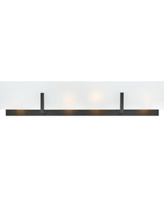 Roman 4-Light Medium Four Light Vanity in Black